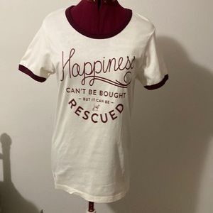 Grounds & Hounds Tee Size XL 100% ring spun cotton.